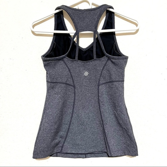Athleta Equator gray Tank Shelf Bra women’s size XS - Picture 5 of 8